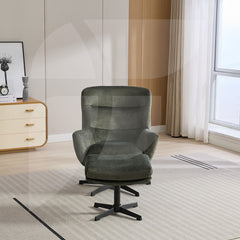 Isla Swivel Recliner with Footstool