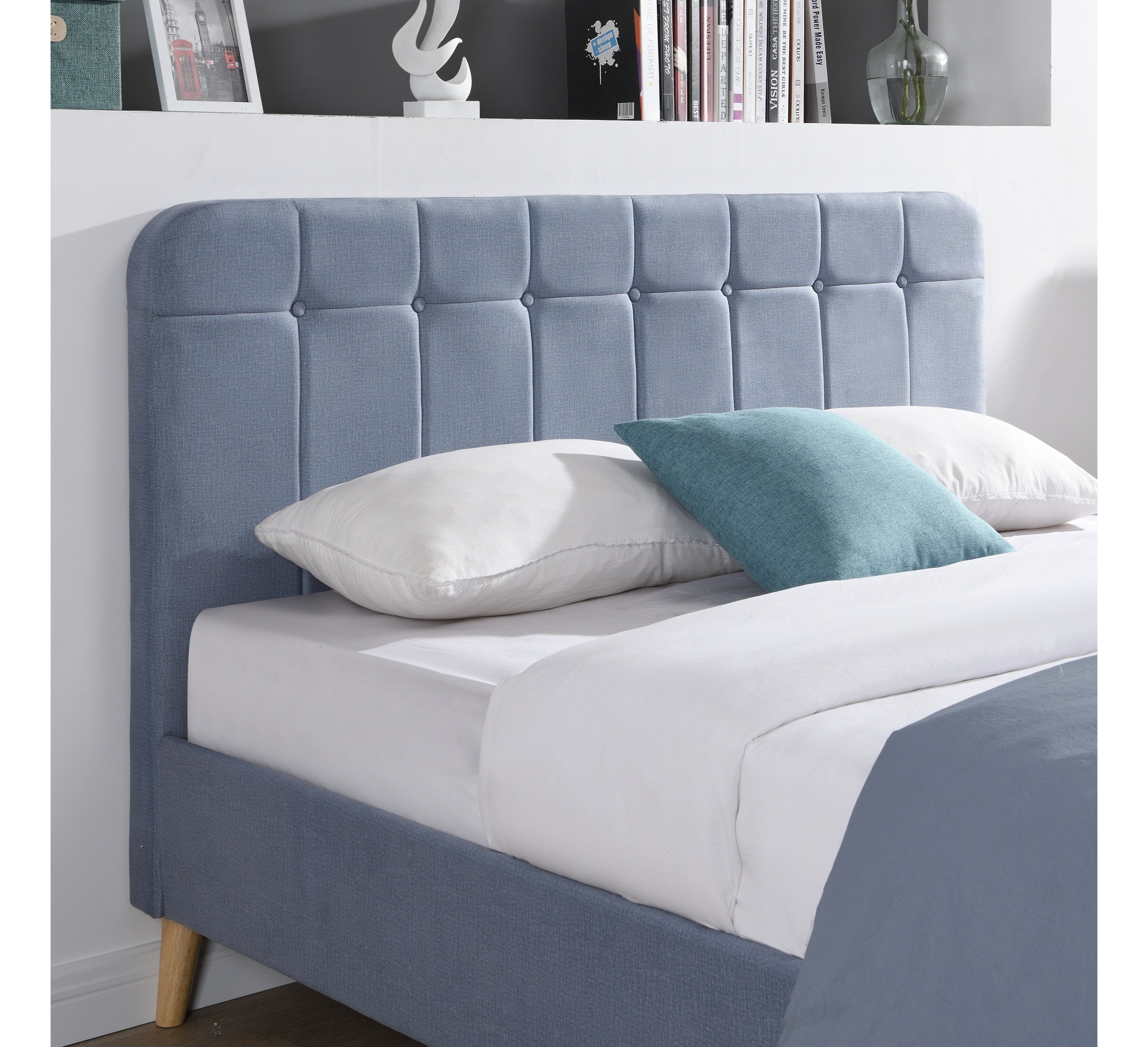 sky blue bedroom
