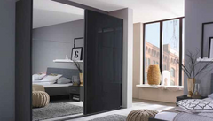 Cadiz 2 Door 1 Mirror Sliding Wardrobe JB