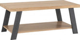 EDDIE COFFEE TABLE Grey/Sonoma Effect - WH