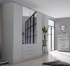 Ellesse 4 Door 2 Mirror 2 Drawer Wardrobe JB