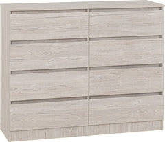Malvern 8 Drawer Chest WS