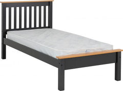 Monaco Bedframe Grey/Oak WS