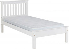Monaco Bedframe White WS