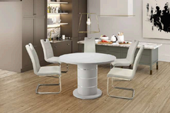 Modena Round Table w/ 4 Dining Chairs GAN