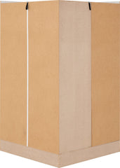 Nevada 2 Door Corner Wardrobe (White Gloss) WH