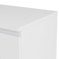 Nova 5 Drawer Wide Chest - White DE