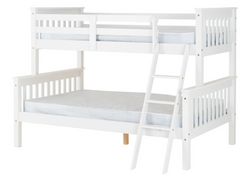 Neptune Triple Sleeper Bunk Bed White WS