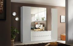Oakland 5 Door 3 Mirror 2 Drawer Wardrobe 2.26m JB