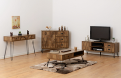 Ottawa 1 Door 3 Drawear Side Table - WH