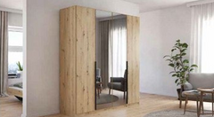 Skyla 4 Door 2 Mirror Wardrobe JB