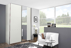 Sliderobe 2 Door 1 Mirror Wardrobe JB