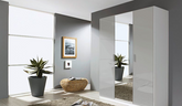 Stuttgart 3 Door Central Mirror Wardrobe JB