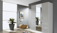 Stuttgart 3 Door Central Mirror Wardrobe JB