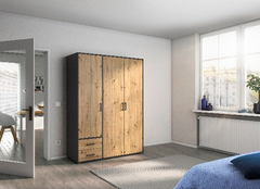 Voyager 3 Door 2 Drawer Wardrobe JB