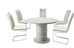 Modena Round Table w/ 4 Dining Chairs GAN
