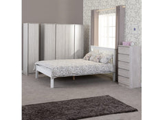 Monaco Bedframe White WS