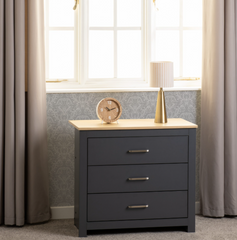 Portland 3 Drawer Chest