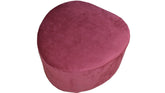 pink footstool