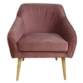 velvet chair