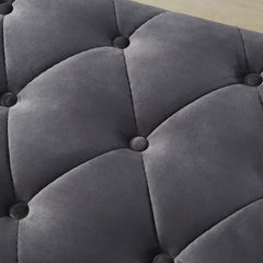 Grey and Button Blanket Box GI