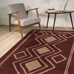 Ashton Rug Ivory Orange