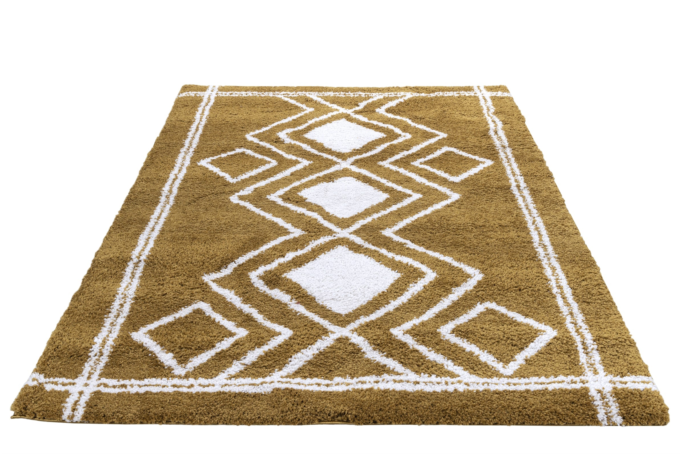 mustard cream area rug