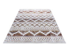 modern rugs gold