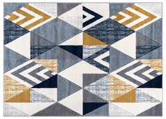 Mason Rug - 102 Blue Mustard