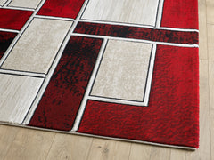 Lagos Rug - Cream Red