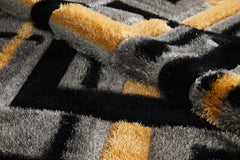 Mercury Rug - Grey Gold