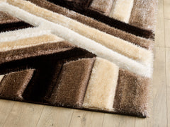 Saturn Rug - Beige Brown