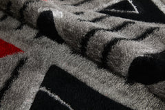 Venus Rug - Grey Red