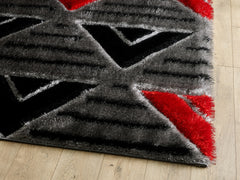 Venus Rug - Grey Red