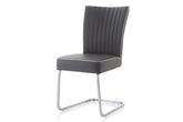 dark grey dining chair