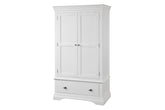 Bella Double Wardrobe with Drawer GA