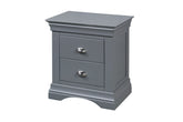 Daniella Two Drawer Bedside Locker GA