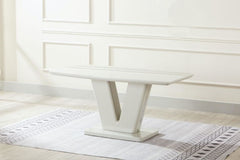 Vicenza 1.6 Metre Fixed Table Light Grey GA