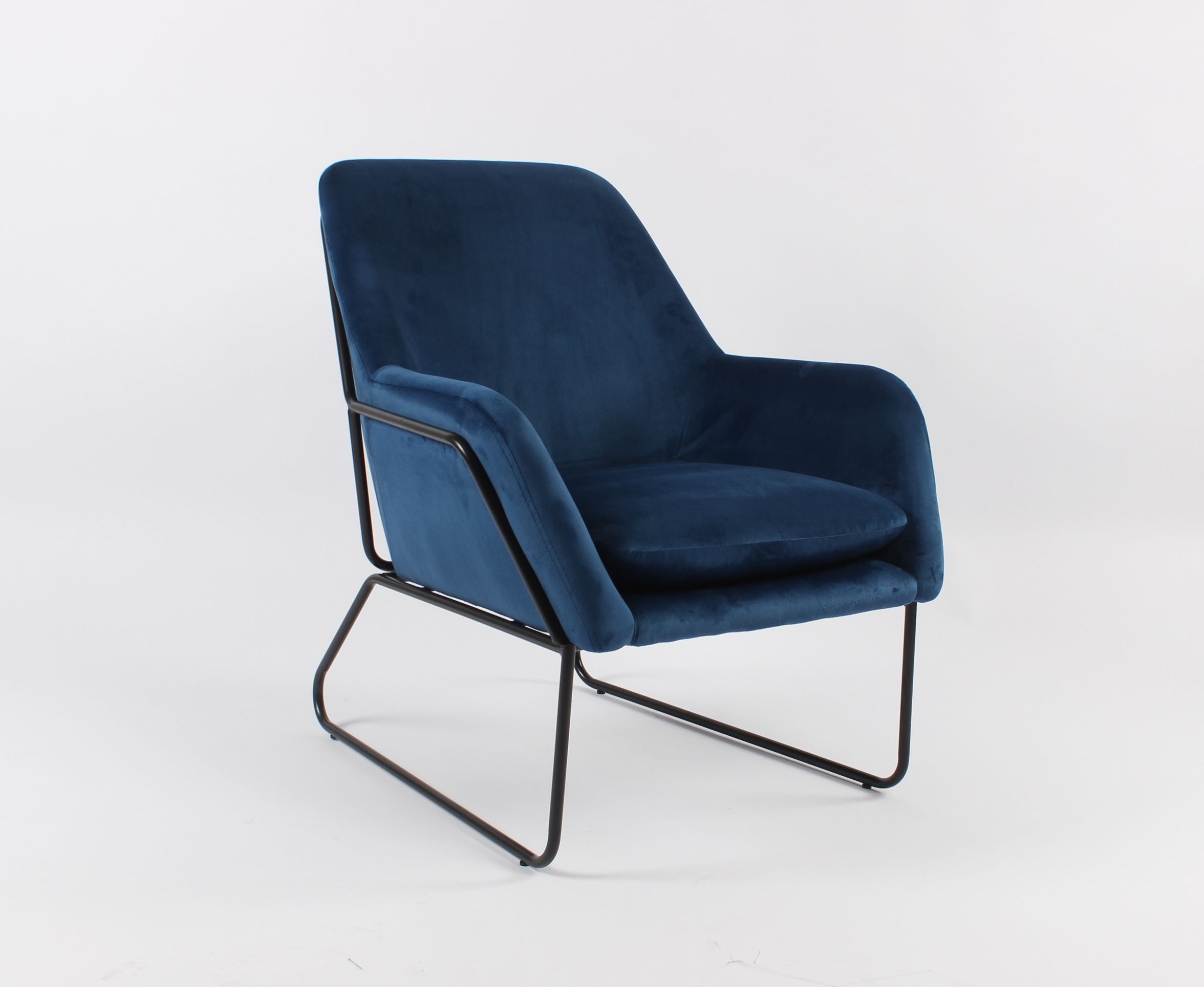  blue accent chair