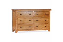 Oscar 6 Drawer Wide Chest GA