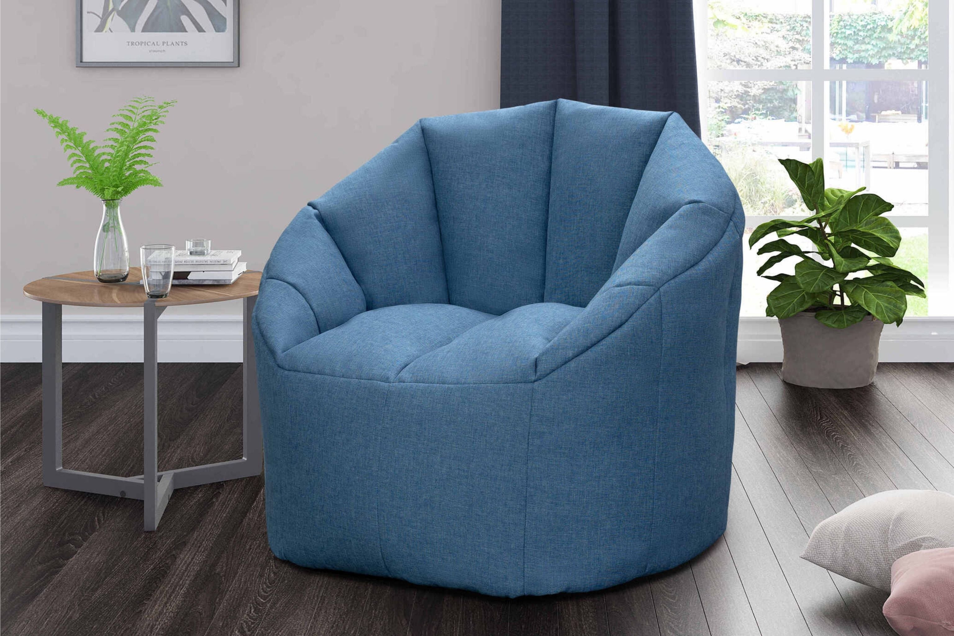 bean bag chair black