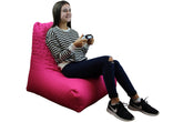 pink bean bag chair