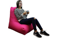 pink bean bag chair