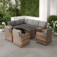 Aspen Corner Garden Furniture Set