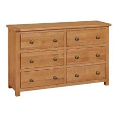 Aintree 3+3 Drawer Wide Chest GA