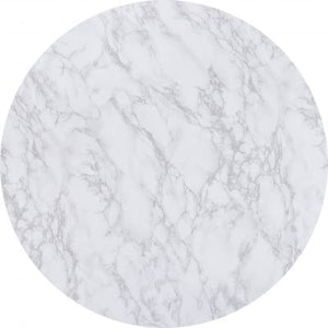 Dallas Round Coffee Table Set Marble/Gold Effect