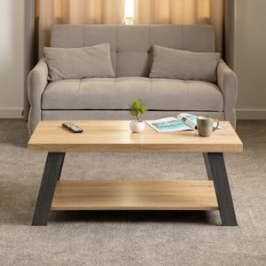 EDIDE COFFEE TABLE Grey/Sonoma Effect