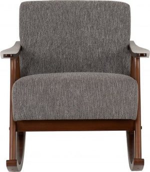 Kendra Rocking Chair Grey Fabric