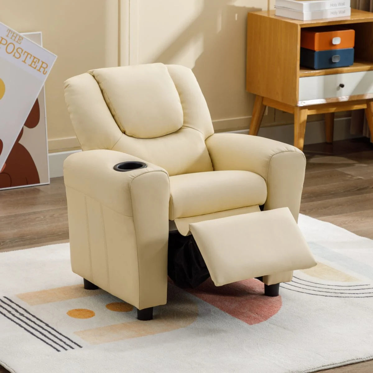 Kid's Recliner With Cupholder - IM