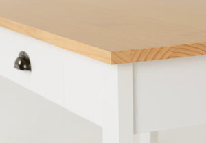 Ludlow Coffee Table White/Oak Lacquer